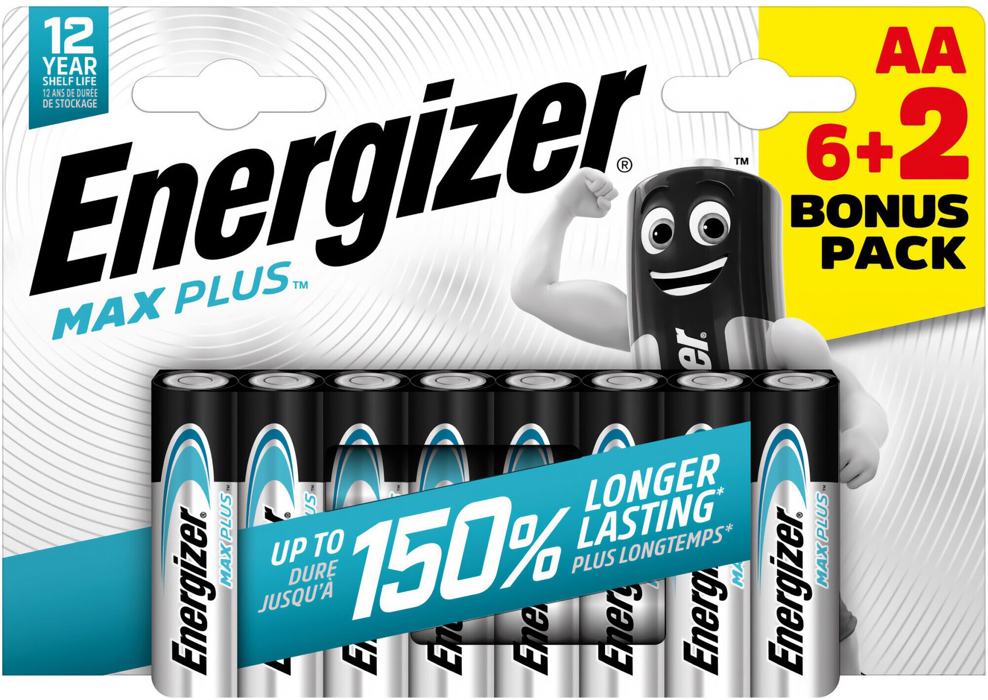 Energizer battery Max Plus Alkaline AA/LR6