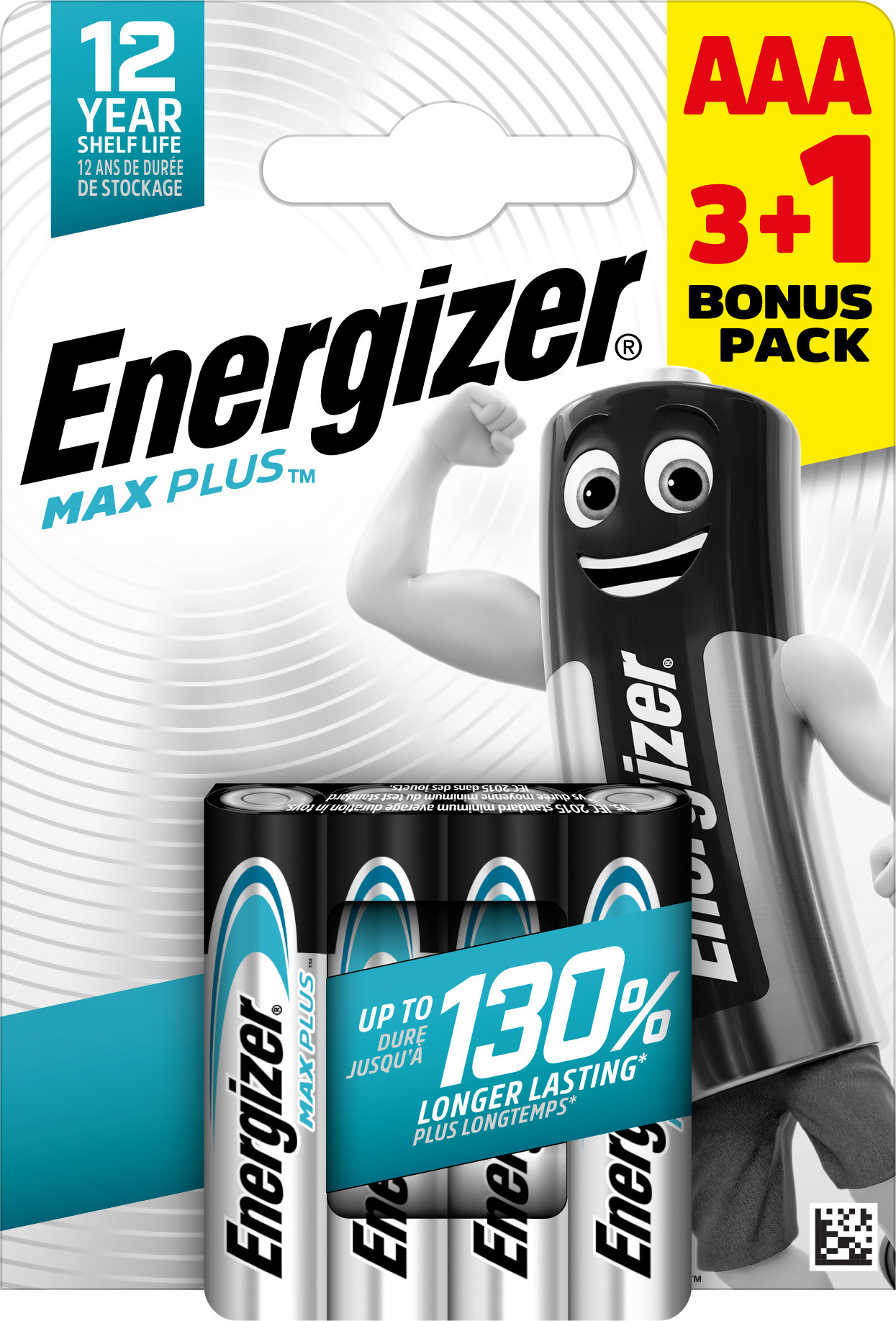 Energizer battery Max Plus Alkaline AAA/LR03