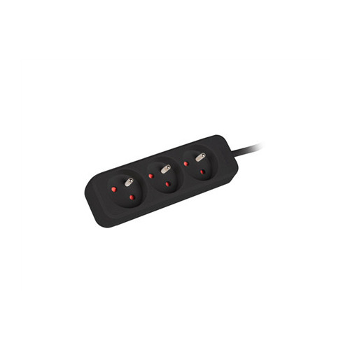 Lanberg Cable Power Strip, 3X French