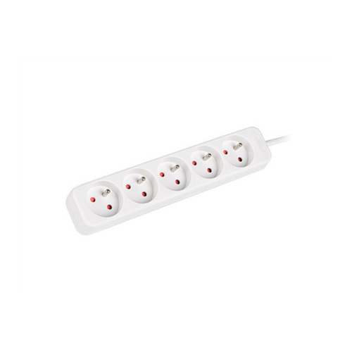 Lanberg Cable Power Strip, 5X French