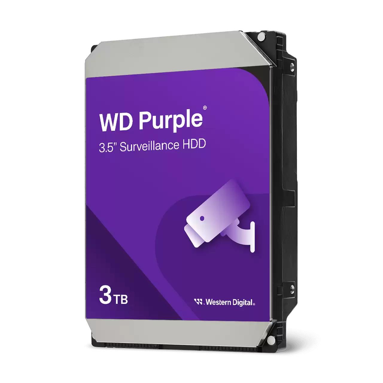 HDD|WESTERN DIGITAL|Purple| 3 TB|l ATA III|Buffer
