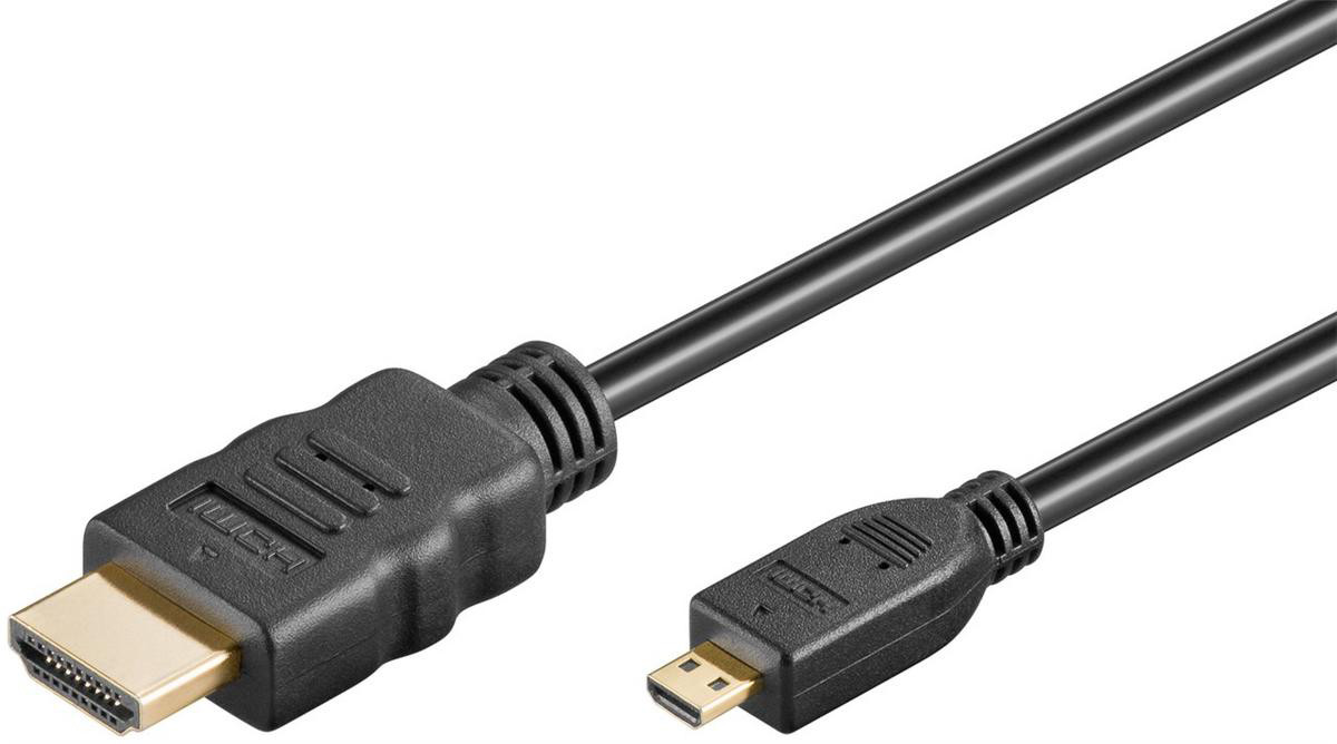 Goobay cable HDMI - microHDMI 1m