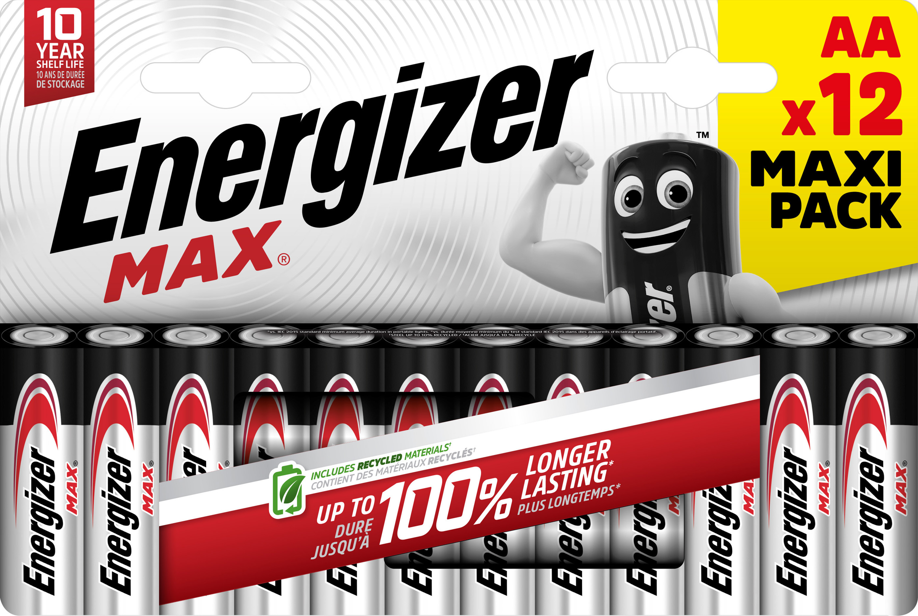 Energizer Energizer Max Mignon (AA)-Batterie Alkali-Mangan