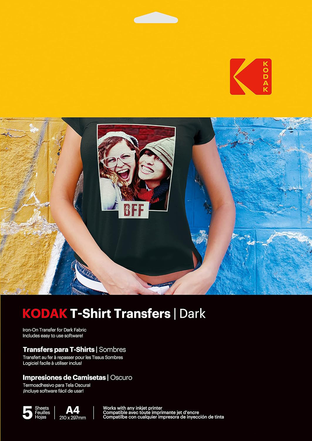 Kodak T-Shirt Transfers Dark A4 5