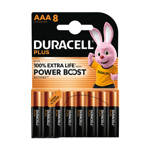 Duracell 1x8 Duracell Plus Power Boost