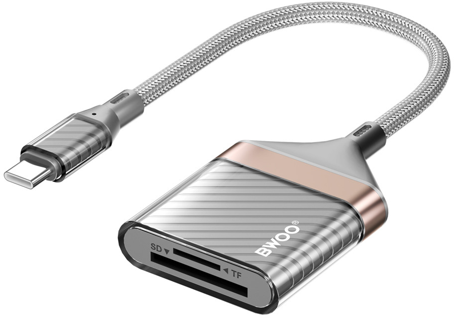 Bwoo memory card reader USB-C -