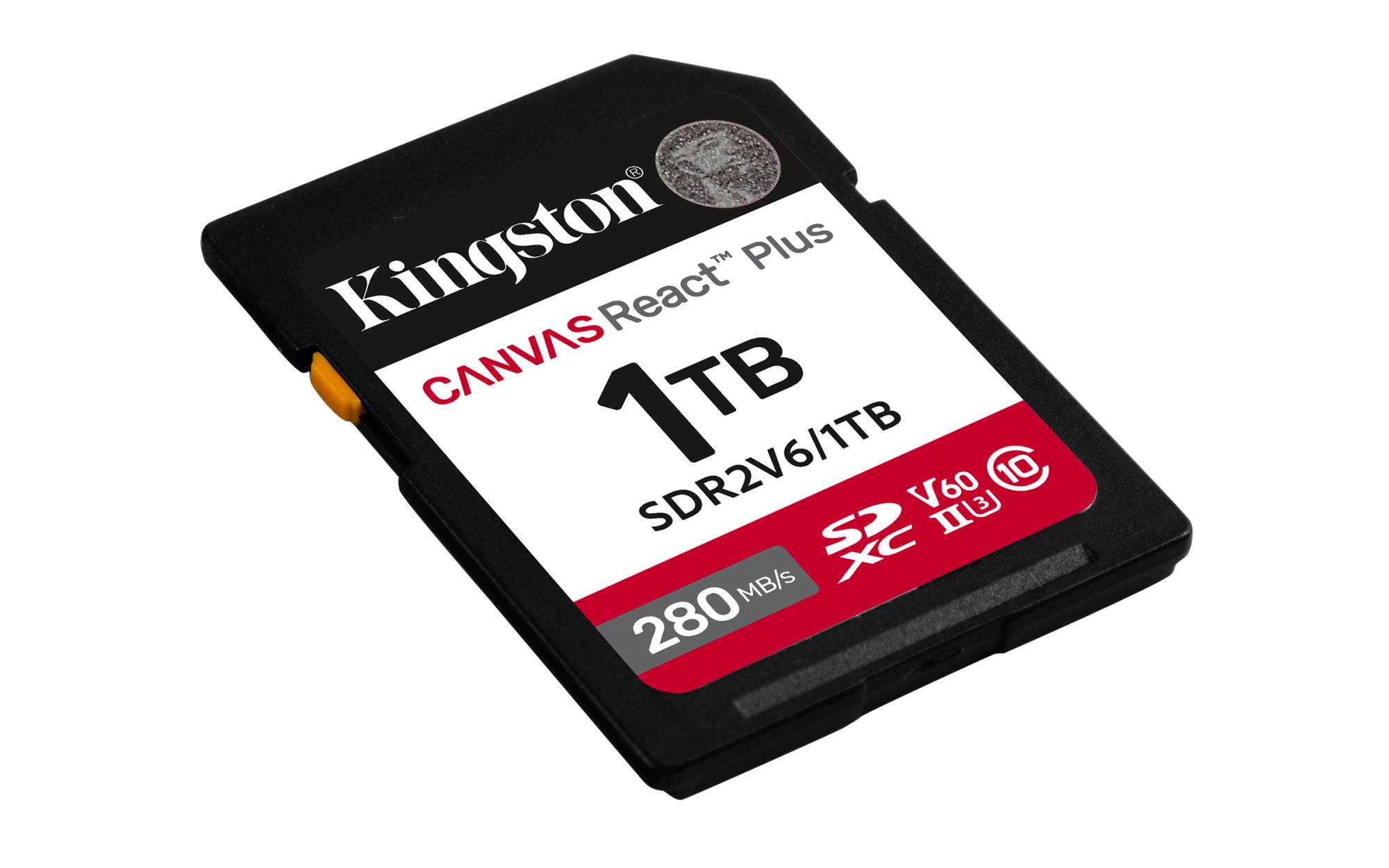 Karta Kingston Canvas React Plus SDXC