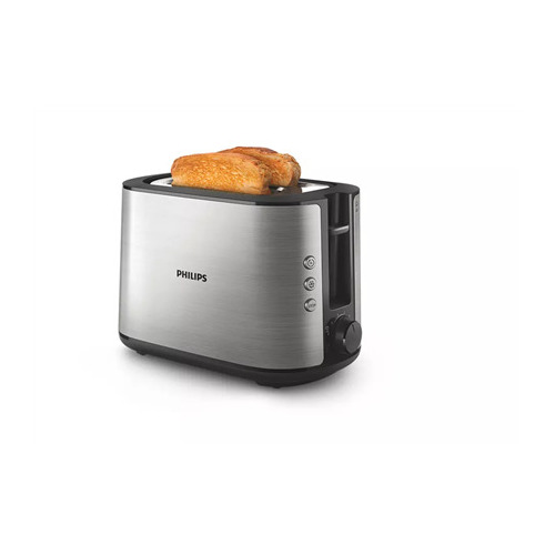 PHILIPS Viva Collection tosteris, sudraba HD2650/90