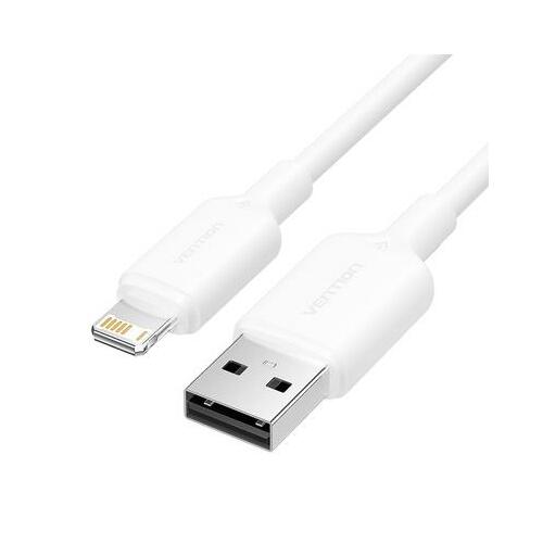 CABLE USB2.0 TO LIGHTNING/2M WHITE
