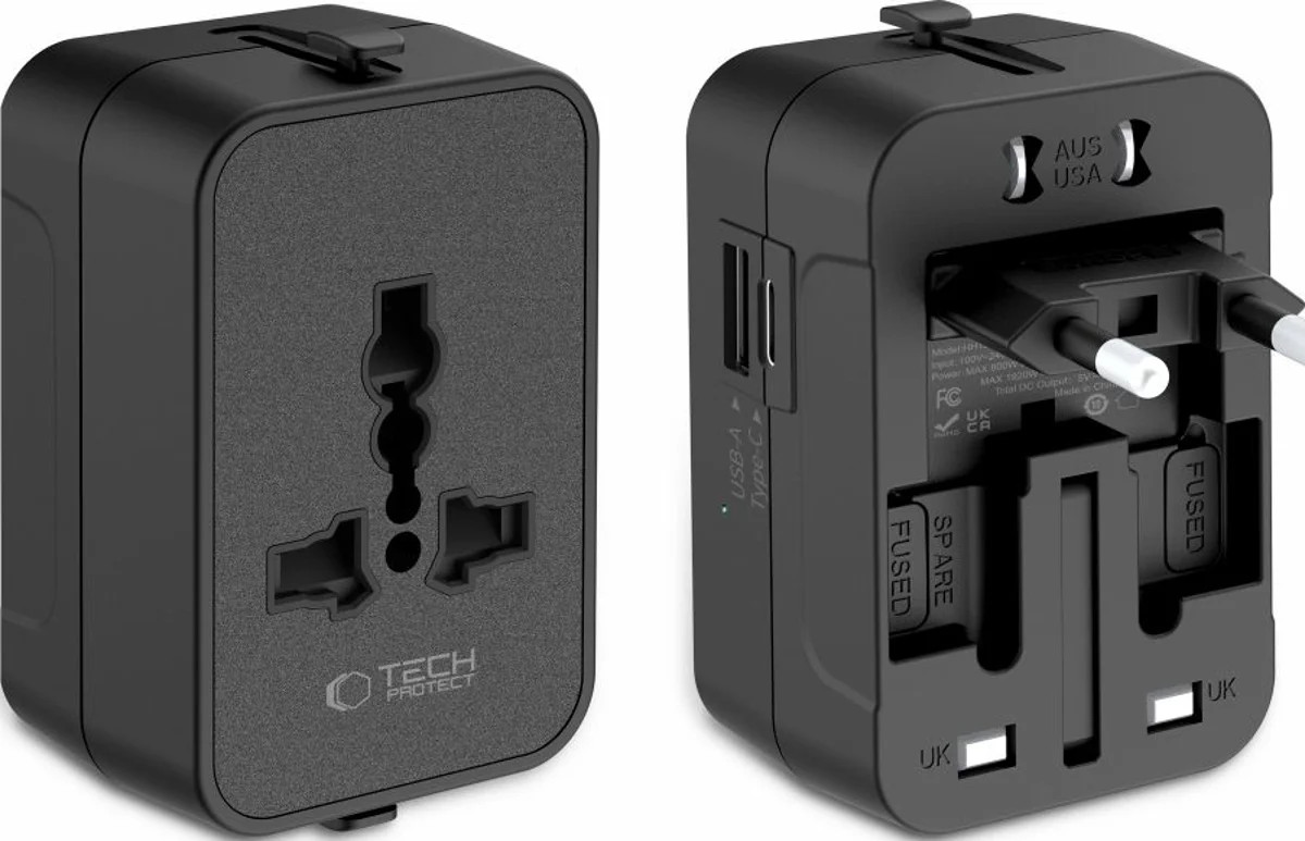 Tech-Protect TECH-PROTECT TA300 TRAVEL ADAPTER EU