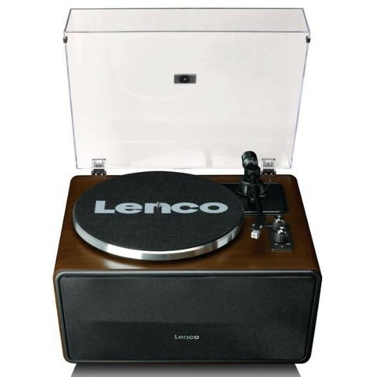 Turntable with built-in speakers and bluetooth-