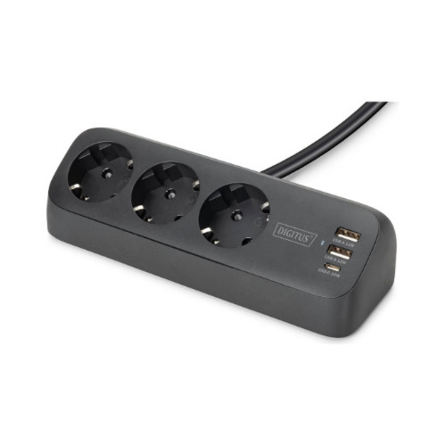 Digitus Power strip with USB DA-70625