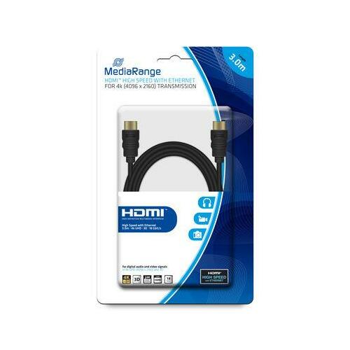 CABLE HDMI-HDMI 3M/MRCS157 MEDIARANGE | MRCS157
