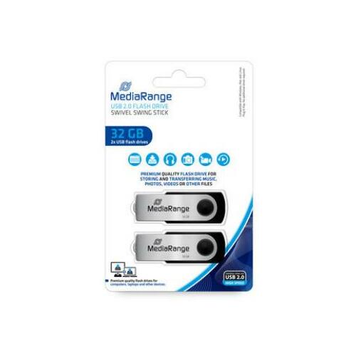 MEMORY DRIVE FLASH USB2 32GB/MR911-2 MEDIARANGE