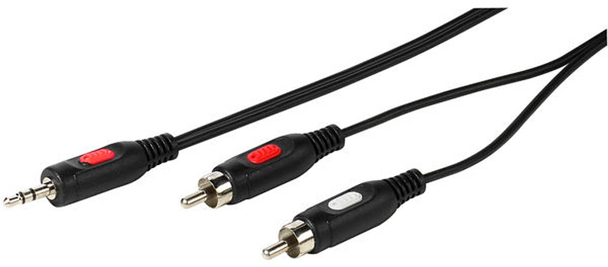 Vivanco cable 3,5mm - 2xRCA