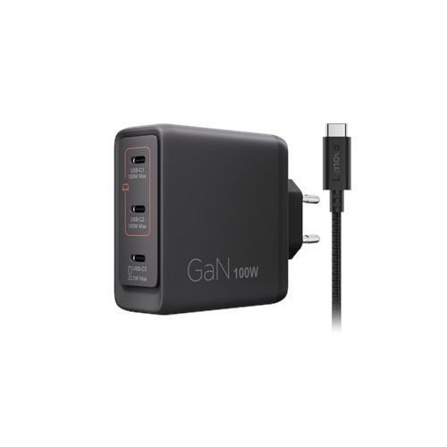 LENOVO 100W GaN 3 Ports USB-C
