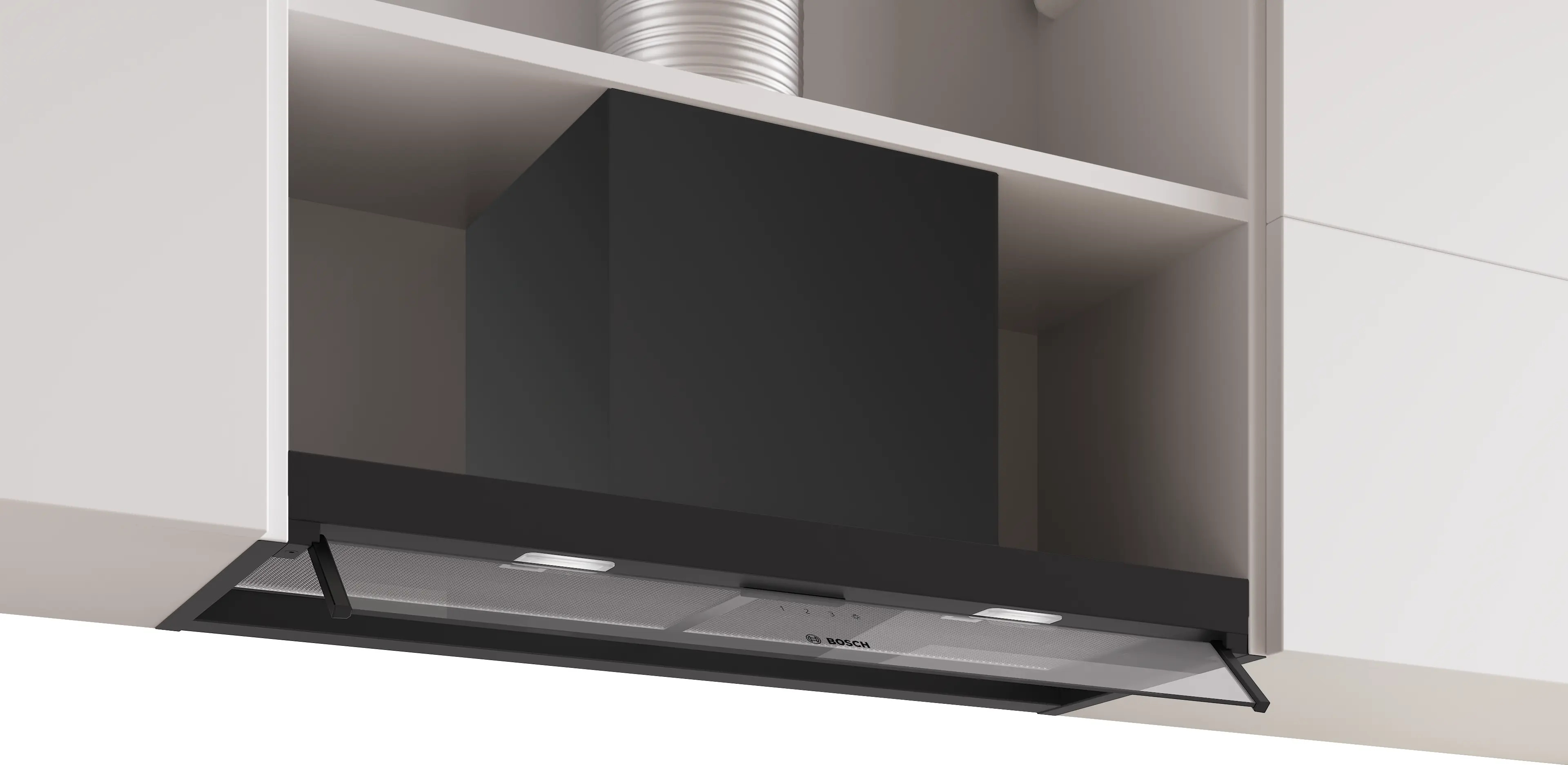 Bosch DBB85CC60 cooker hood Built-in Black