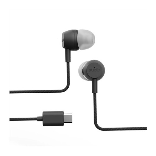 Sudio V3 Pro Wired Earbuds, Onyx