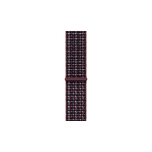 APPLE 46mm Burgundy Plaid Sport Loop
