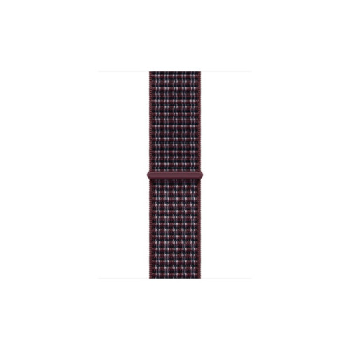 APPLE 42mm Burgundy Plaid Sport Loop