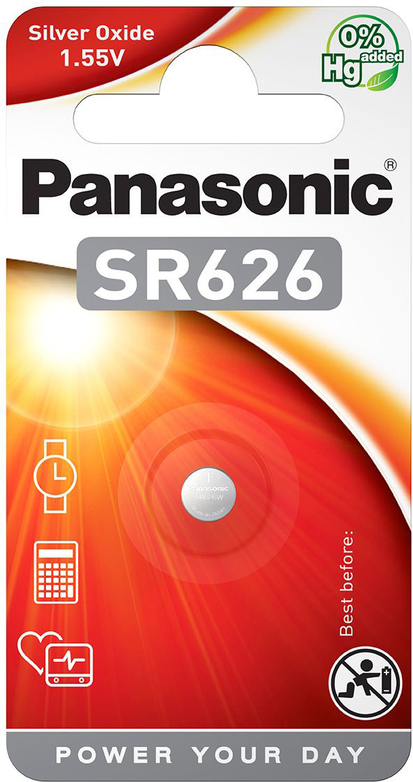 Panasonic Batteries Panasonic battery SR626SW/1B |