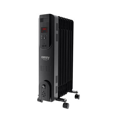Electric oil heater with remote control
