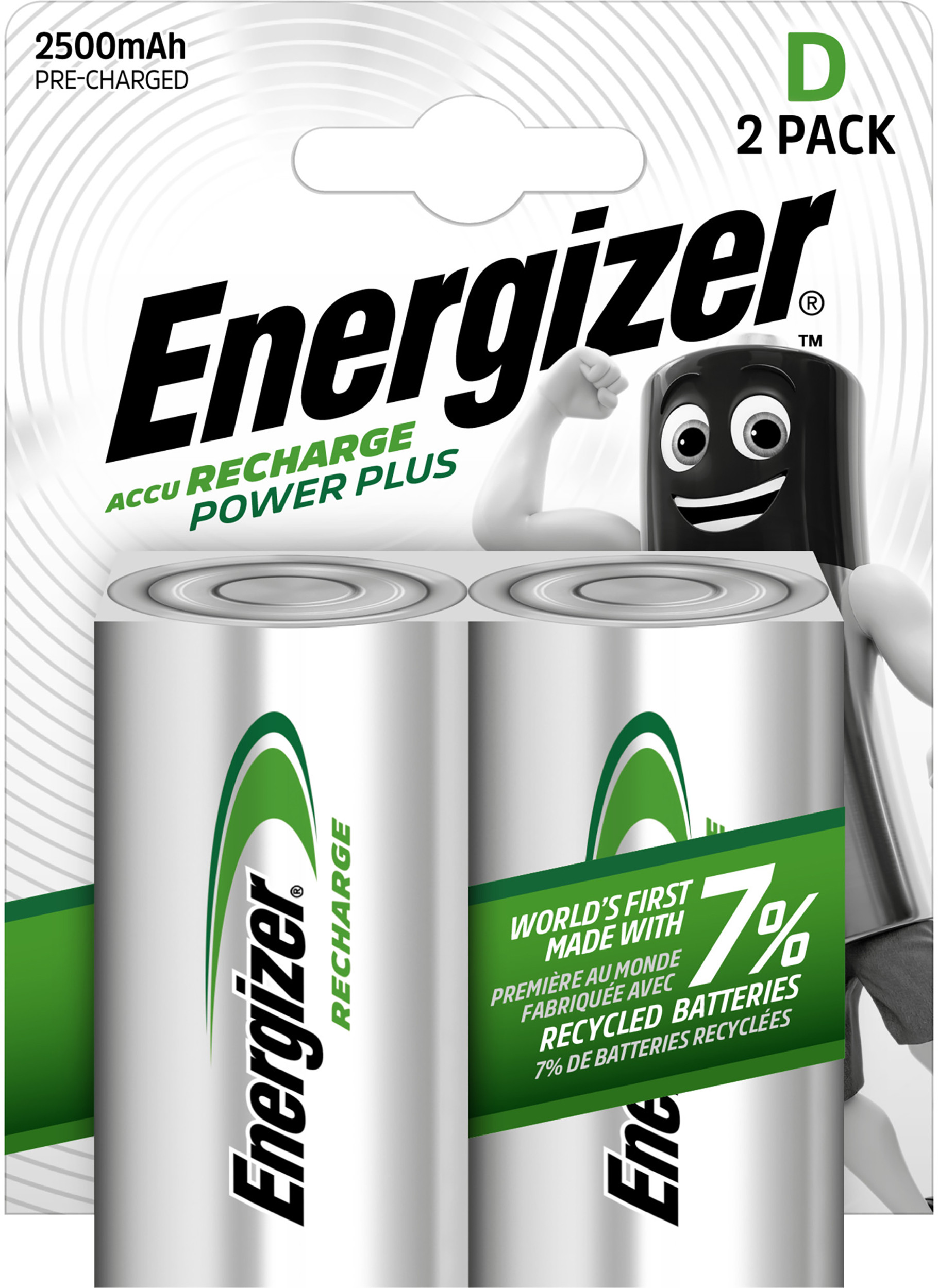 Energizer  Universal D / R20 2500mAh