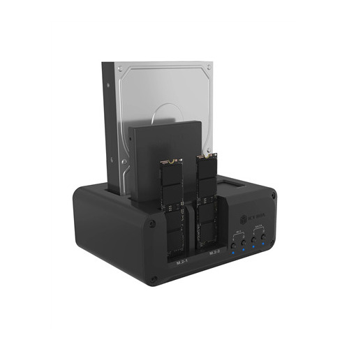 Dokująca Icy Box 4-bay  dokująca2x M