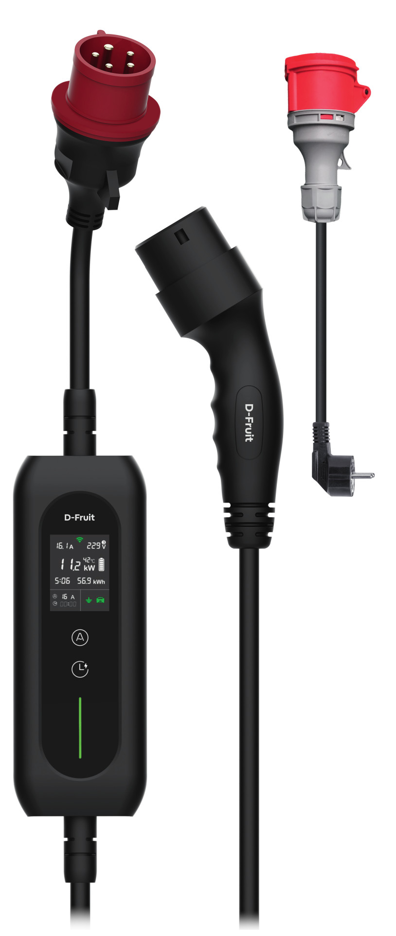 D-Fruit EV charger Type-2 16A 11kW