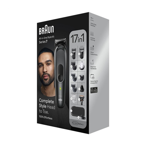 Braun MGK7491 Multi-grooming kit 17in1 |