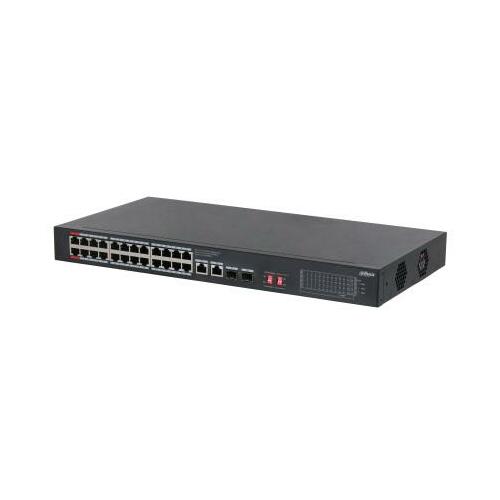 Switch|DAHUA|S3228-24GT-375|Switch type Unmanaged|Switch layer L2|Rack mounting