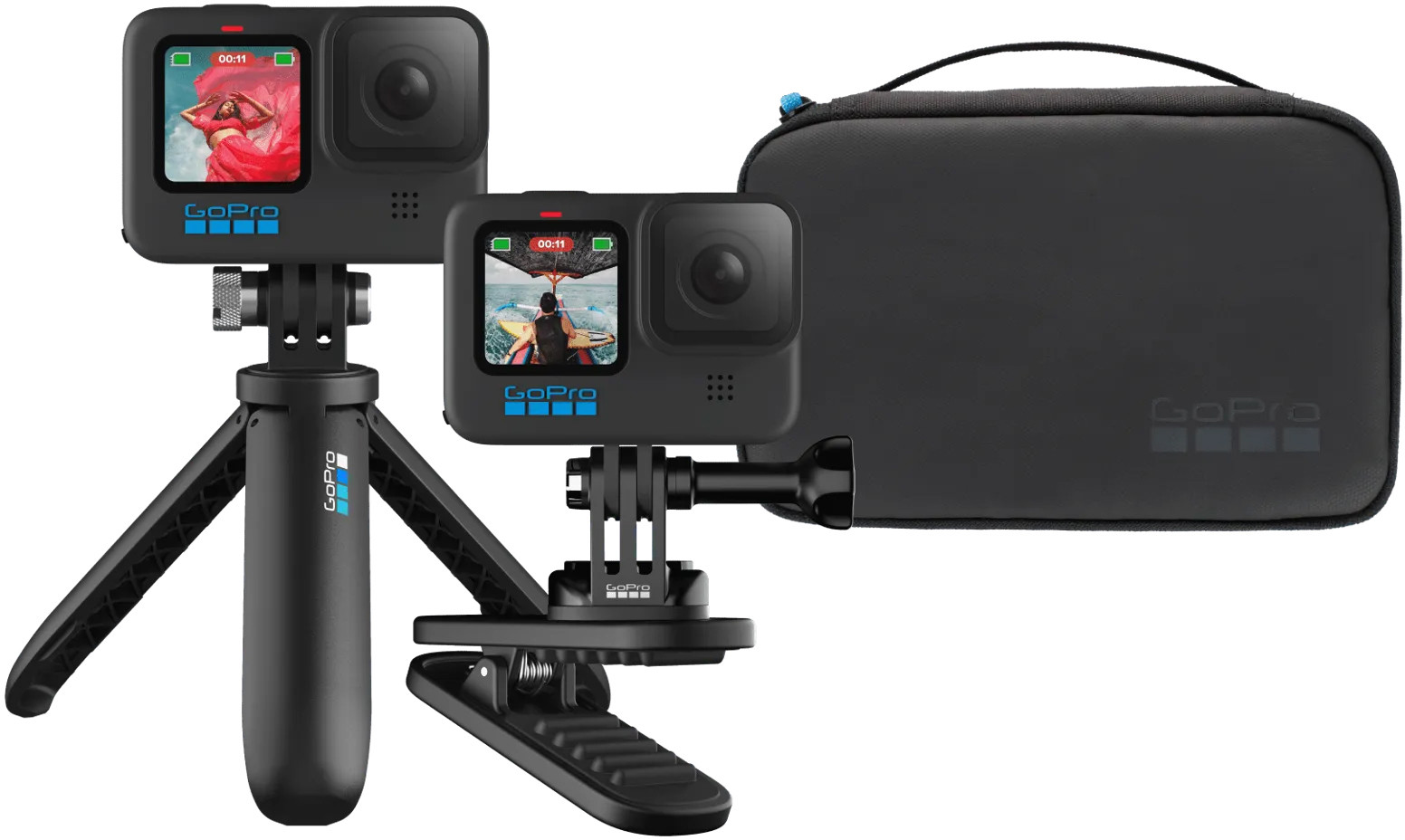 GoPro Travel Kit (Clip + Shorty