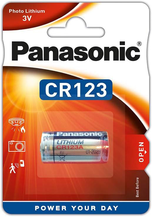 Panasonic Batteries Panasonic battery CR123A/1B |