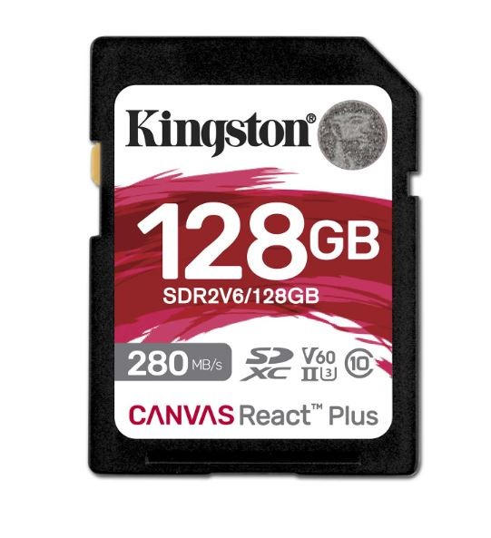 Kingston 128GB React Plus 280/100/MB/s U3