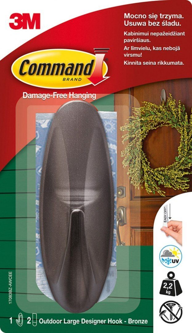 3M Command Hak 1Outdoor plast. 3M