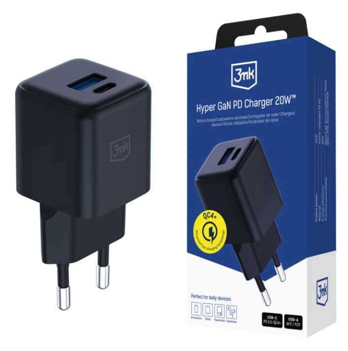 3mk  Hyper GaN Charger 1x USB-A