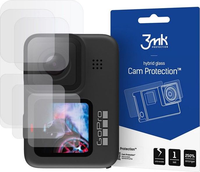 3mk Camprotect Aizsargstikls Priekš GoPro Hero