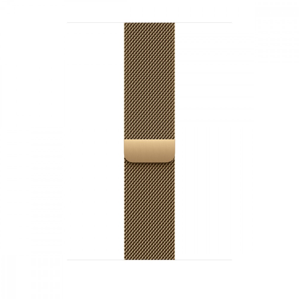 APPLE 46mm Radiant Gold Milanese Loop