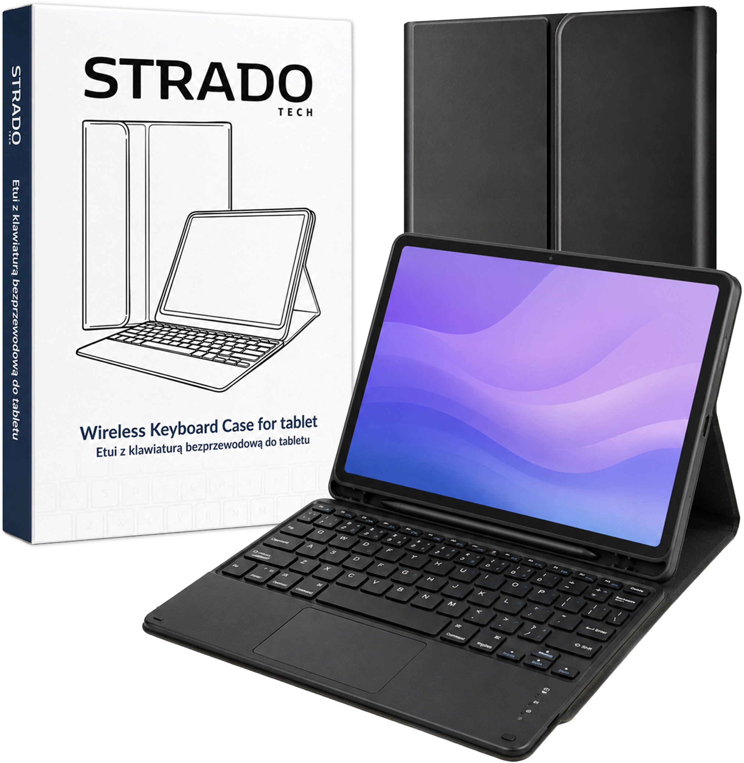 4kom.pl Etui z klawiaturą touchpad