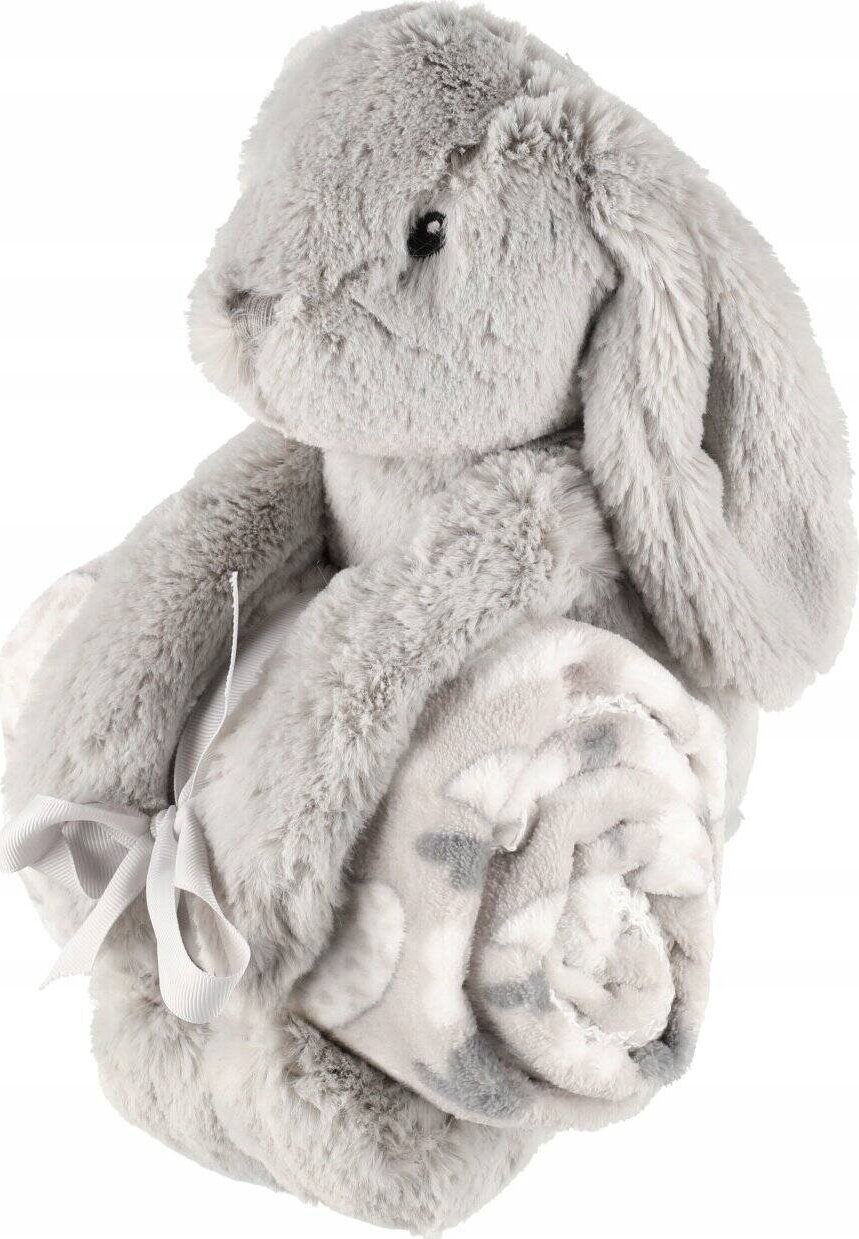 4Living Pledas Throw and plush Bunny