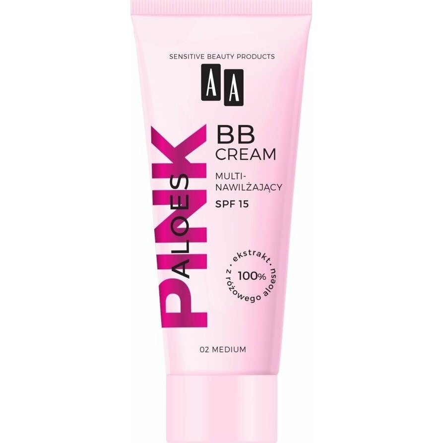 AA AA_Aloes Pink multinawilżający krem BB
