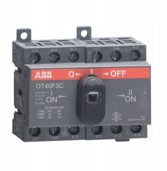 ABB I-0-II 40A 3P OT40F3C 1SCA104913R1001