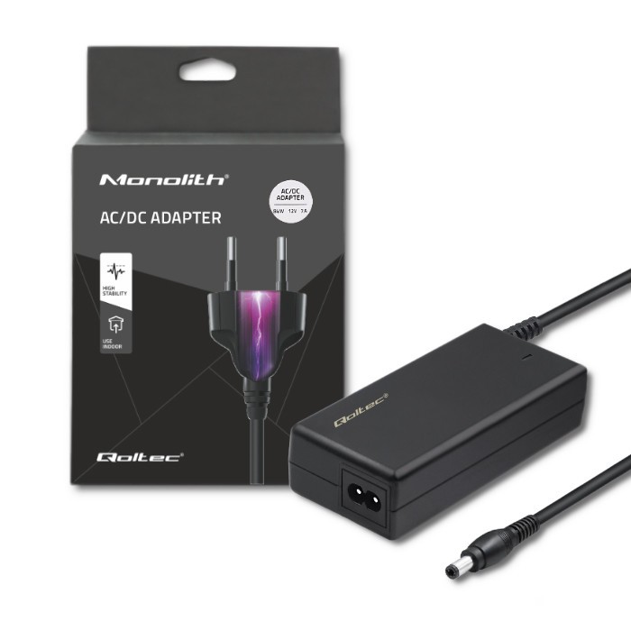 Qoltec AC  84W 12V 7A 5