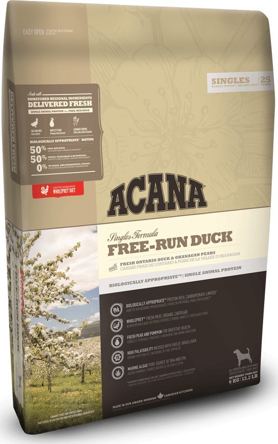 ACANA Singles Free-run Duck Mono -