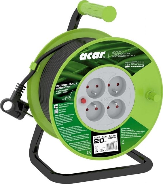 Acar PZ-4Z/OTM H05VV-F 3G1.0 20M