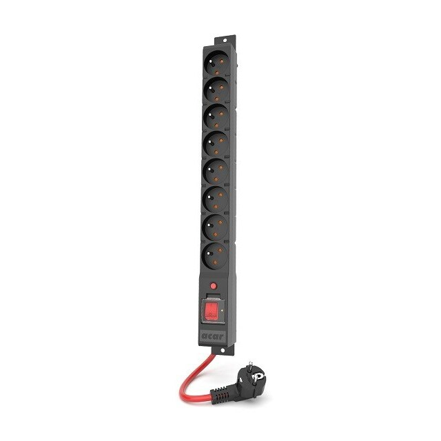 ACAR S8 Black 8 AC outlet(s)