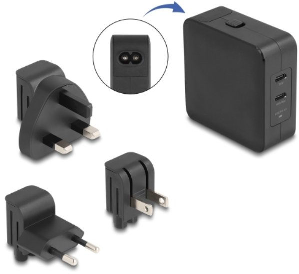 Access  Delock GaN 2x USB-C PD