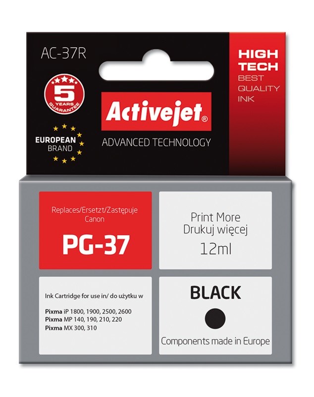 Activejet AC-37R Ink cartridge (replacement for