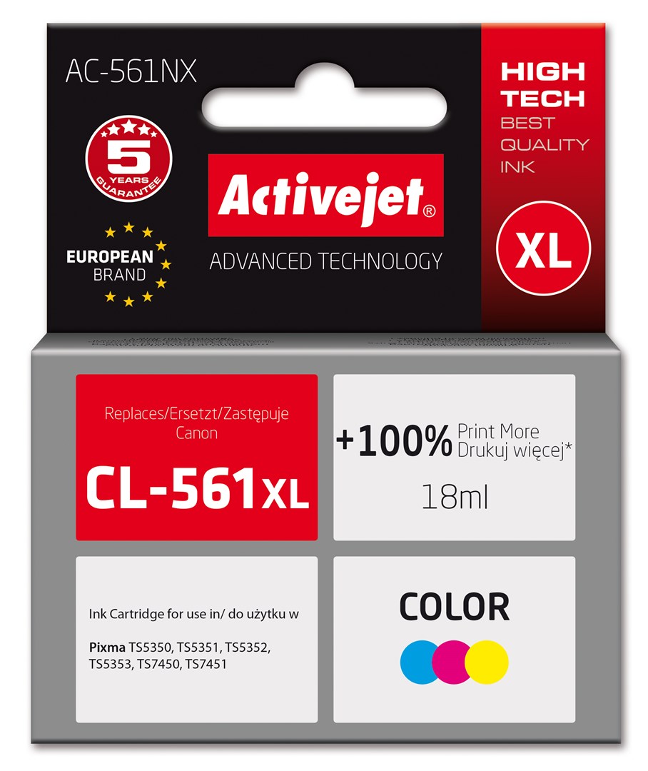 Activejet AC-561NX Ink (replacement for Canon