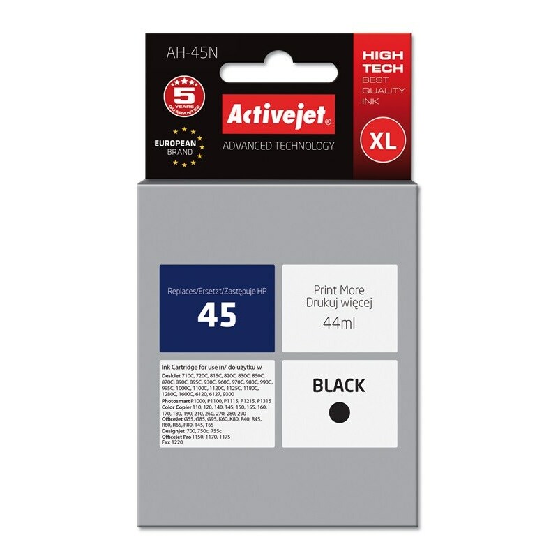 Activejet AH-45N Ink cartridge (replacement for